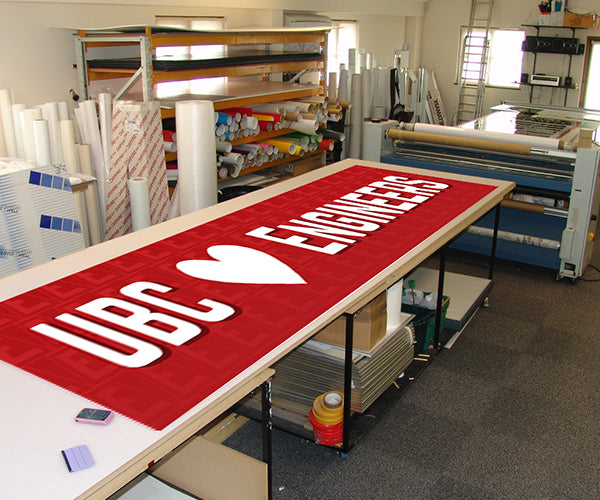 Display Banner (3 ft x 8 ft)
